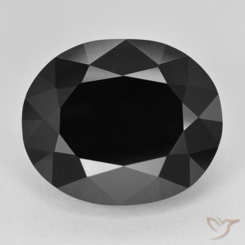 20.06ct Натуральный Шерл Турмалин, Овал, Непрозрачный