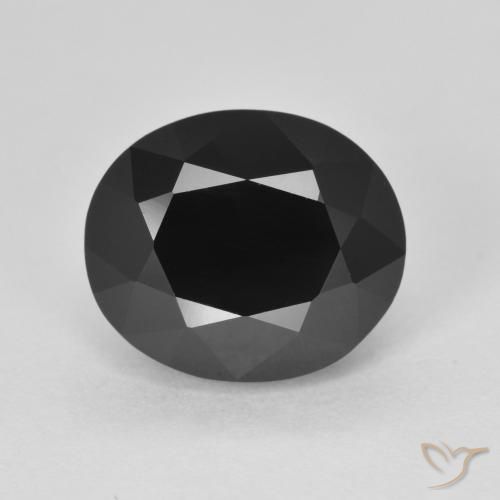 5.40ct Натуральный Шерл Турмалин, Овал, Непрозрачный