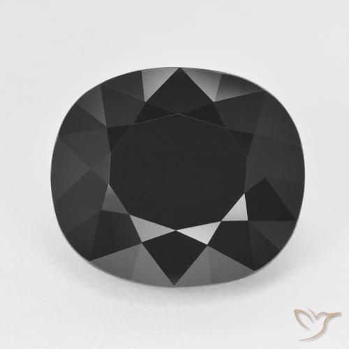 15.15ct Натуральный Шерл Турмалин, Подушка, Непрозрачный