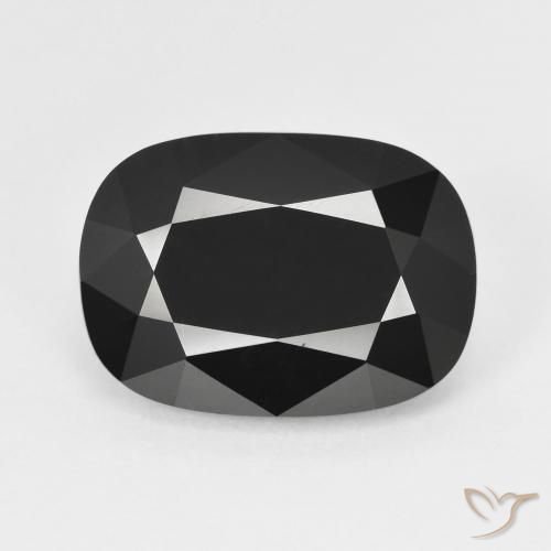 7.52ct Натуральный Шерл Турмалин, Подушка, Непрозрачный