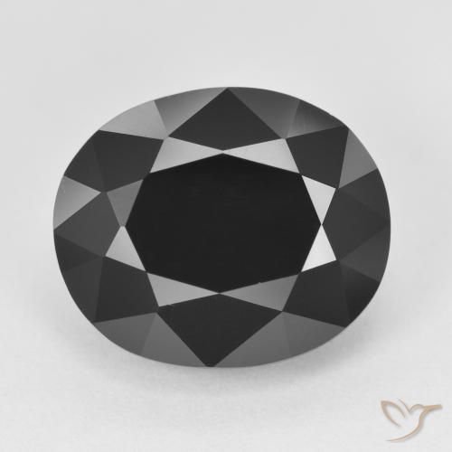 10.44ct Натуральный Шерл Турмалин, Овал, Непрозрачный