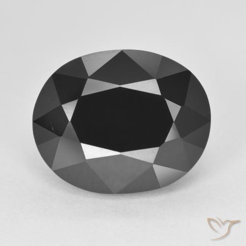 9.12ct Натуральный Шерл Турмалин, Овал, Непрозрачный
