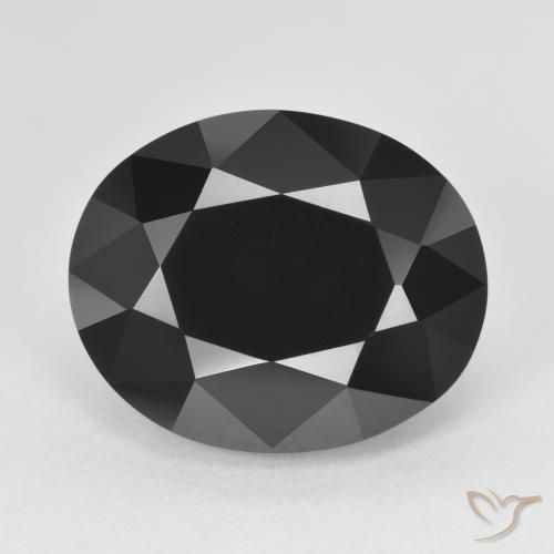 10.65ct Натуральный Шерл Турмалин, Овал, Непрозрачный