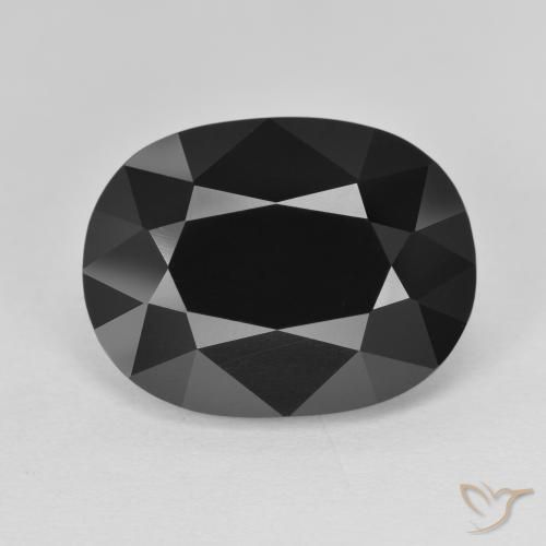 11.60ct Натуральный Шерл Турмалин, Овал, Непрозрачный