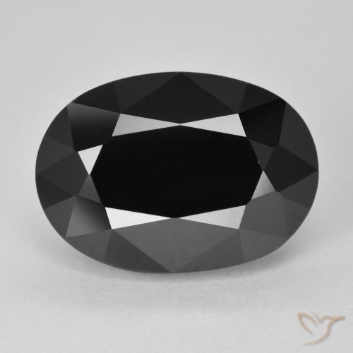 11.26ct Натуральный Шерл Турмалин, Овал, Непрозрачный