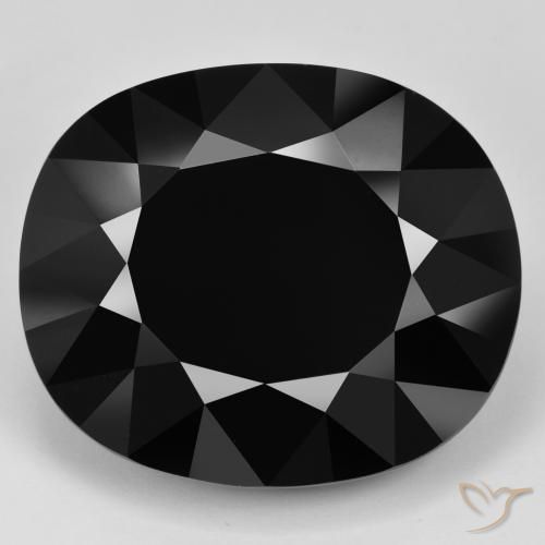 Натуральный шерл турмалин 91,06 карата подушка крой, непрозрачный