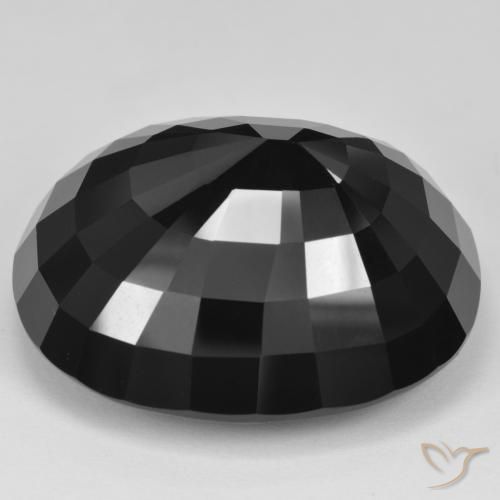 Натуральный шерл турмалин 91,06 карата подушка крой, непрозрачный