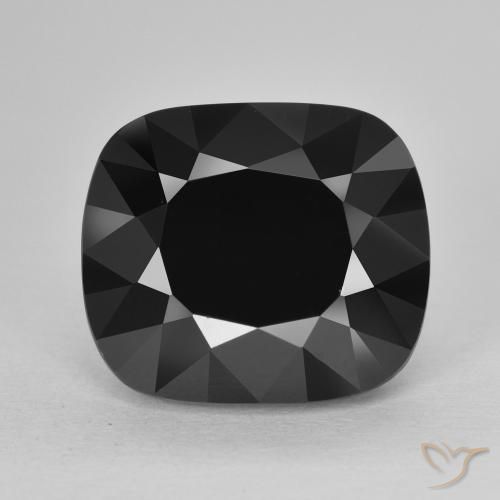 8.45ct Натуральный Шерл Турмалин, Подушка, Непрозрачный