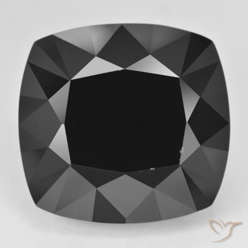 55.64ct Натуральный Шерл Турмалин, Подушка, Непрозрачный
