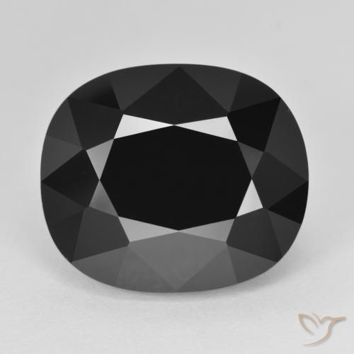 19.45ct Натуральный Шерл Турмалин, Подушка, Непрозрачный