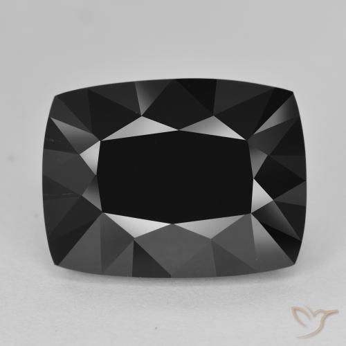 17.62ct Натуральный Шерл Турмалин, Подушка, Непрозрачный