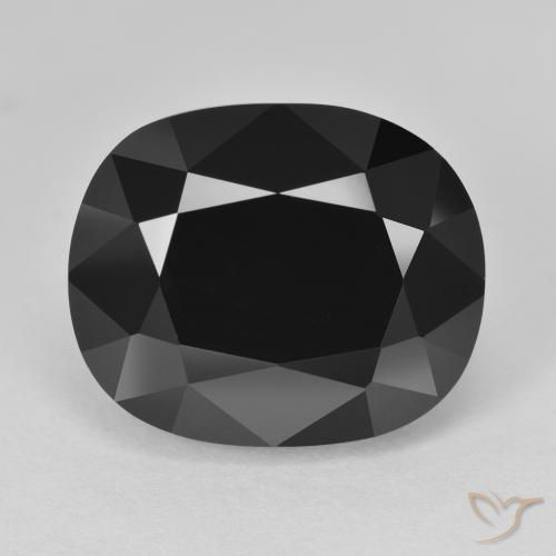 15.29ct Натуральный Шерл Турмалин, Подушка, Непрозрачный