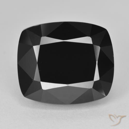 12.78ct Натуральный Шерл Турмалин, Подушка, Непрозрачный