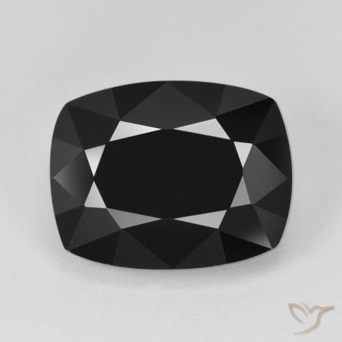 8.62ct Натуральный Шерл Турмалин, Подушка, Непрозрачный