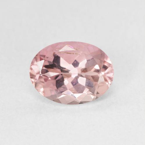 1.44ct Натуральный Светло-розовый Турмалин, Овал, VS-SI