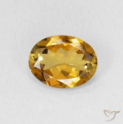 1.09ct Натуральный Medium Dark-Brown Турмалин, Овал, Чистота VS