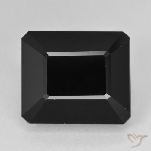 16.64ct Натуральный Шерл Турмалин, Изумрудная огранка, Непрозрачный