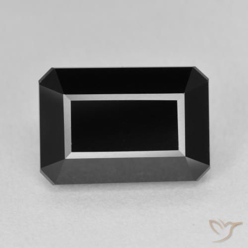 9.45ct Натуральный Шерл Турмалин, Изумрудная огранка, Непрозрачный