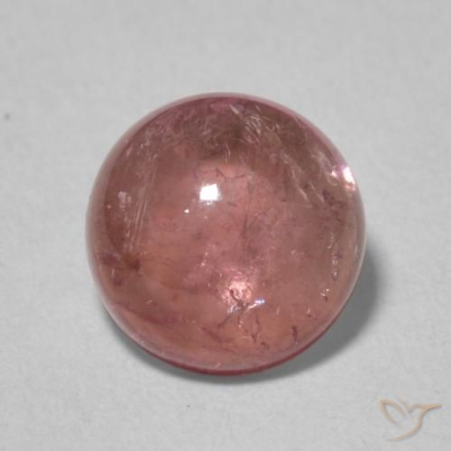 1.79ct Натуральный Средний розовый Турмалин, Круглый, Прозрачный