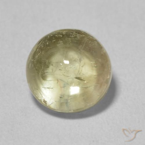 1.86ct Натуральный Золотой Турмалин, Круглый, Прозрачный