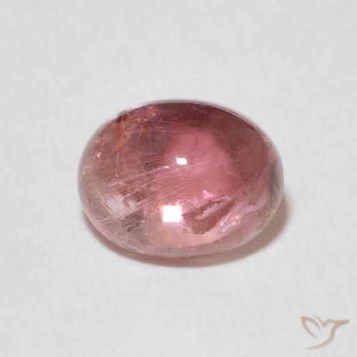 1.18ct Натуральный Светло-розовый Турмалин, Овал, Прозрачный