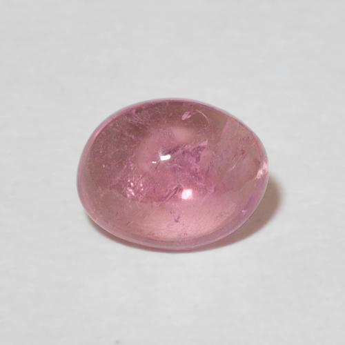 1.27ct Натуральный Светло-розовый Турмалин, Овал, Прозрачный