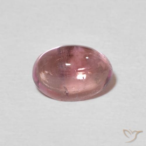 1.15ct Натуральный Ярко-розовый Турмалин, Овал, Прозрачный