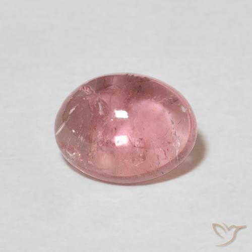 1.31ct Натуральный Жевательная резинка розовый Турмалин, Овал, Прозрачный