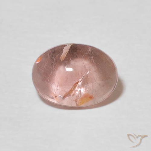 1.40ct Натуральный Светло-розовый Турмалин, Овал, Прозрачный