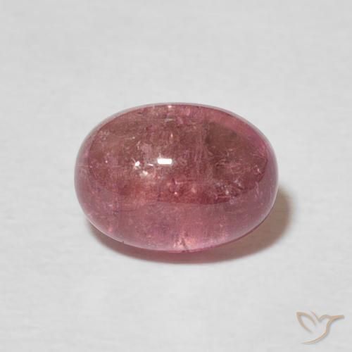 1.69ct Натуральный Оранжево-розовый Турмалин, Овал, Прозрачный
