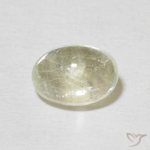 1.59ct Натуральный Палевый Турмалин, Овал, Прозрачный