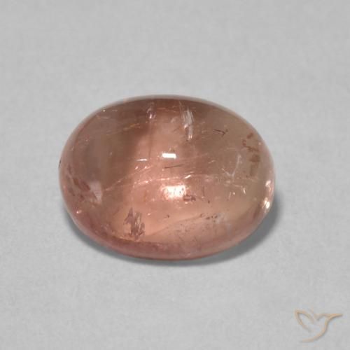 1.29ct Натуральный Средний розовый Турмалин, Овал, Прозрачный