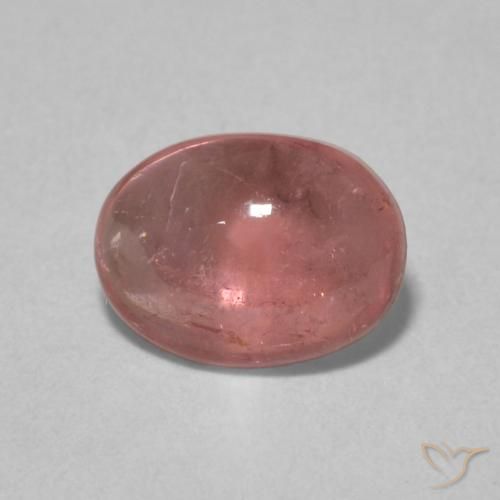 1.23ct Натуральный Фруктовый пунш красный Турмалин, Овал, Прозрачный