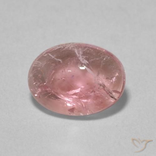 1.12ct Натуральный Жевательная резинка в розовых тонах Турмалин, Овал, Прозрачный