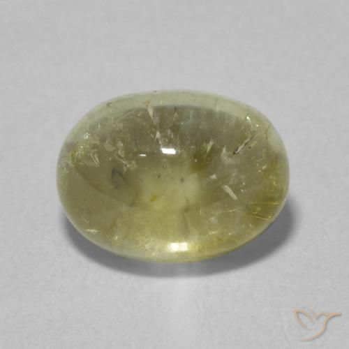 1.67ct Натуральный Теплый лесной зеленый Турмалин, Овал, Прозрачный