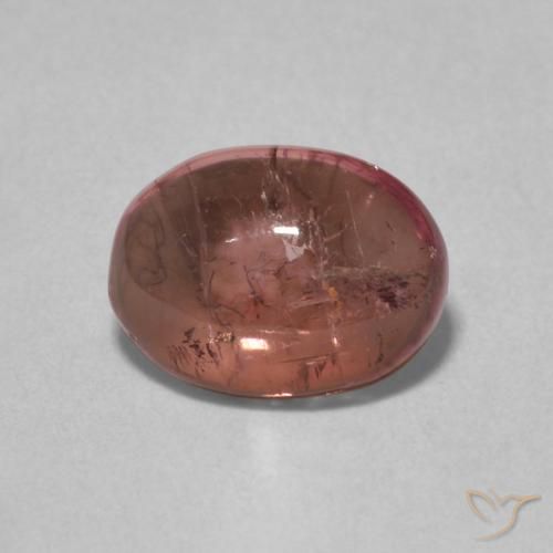1.17ct Натуральный Средний розовый Турмалин, Овал, Прозрачный