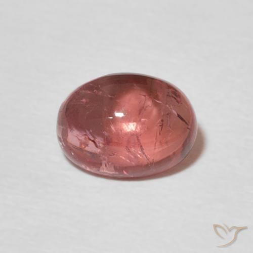 1.45ct Натуральный Средний розовый Турмалин, Овал, Прозрачный