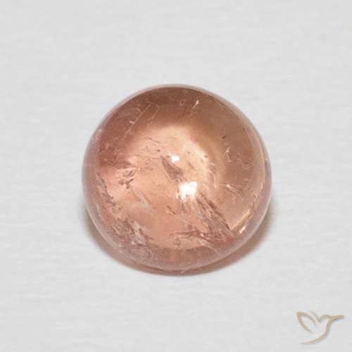1.50ct Натуральный Светло-розовый Турмалин, Круглый, Прозрачный