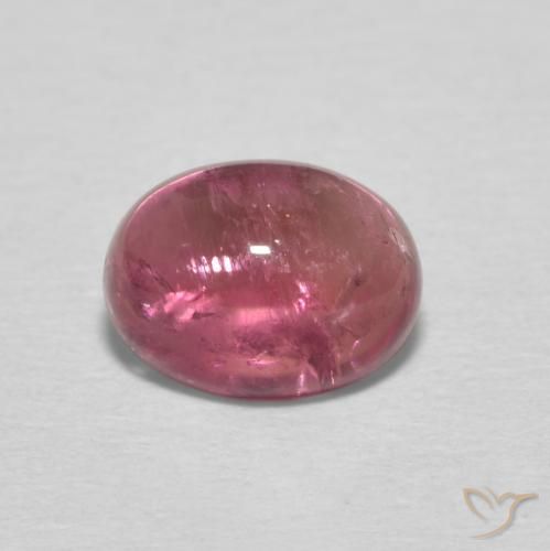 1.31ct Натуральный Средний розовый Турмалин, Овал, Прозрачный