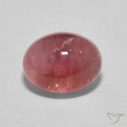 1.79ct Натуральный Темно-розовый Турмалин, Овал, Прозрачный