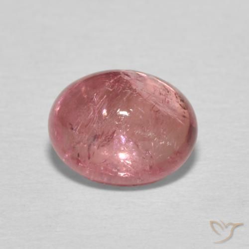 1.85ct Натуральный Темно-розовый Турмалин, Овал, Прозрачный, Photo A