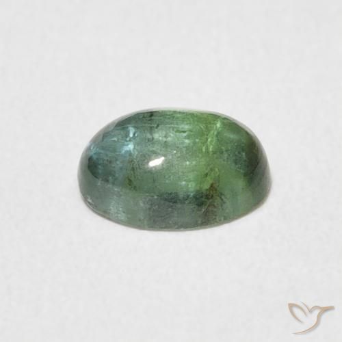 0.69 карата, натуральный Medium Light Green Турмалин, Овал, Прозрачный