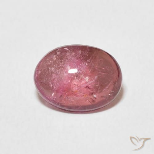 1.40ct Натуральный Dark PInk Турмалин, Овал, Прозрачный
