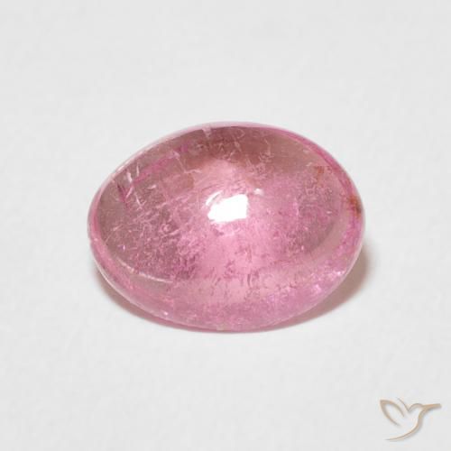 1.86ct Натуральный Жевательная резинка розовый Турмалин, Овал, Прозрачный