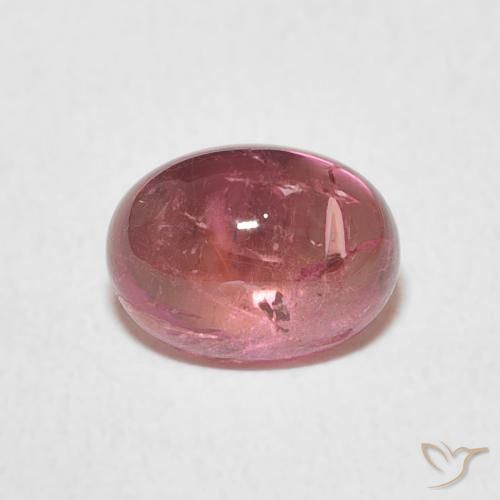 1.79ct Натуральный Средний розовый Турмалин, Овал, Прозрачный