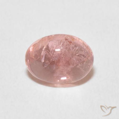 1.38ct Натуральный Оттенки розового Турмалин, Овал, Прозрачный