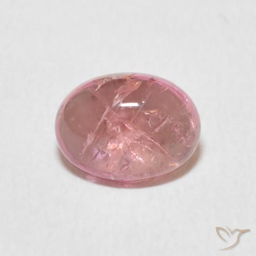 1.48ct Натуральный Оттенки розового Турмалин, Овал, Прозрачный