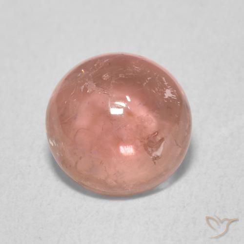 1.32ct Натуральный Средний розовый Турмалин, Круглый, Прозрачный