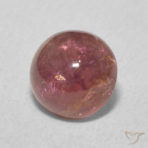 1.63 карата, натуральный Medium Dark-Pink Турмалин, Круглый, Прозрачный