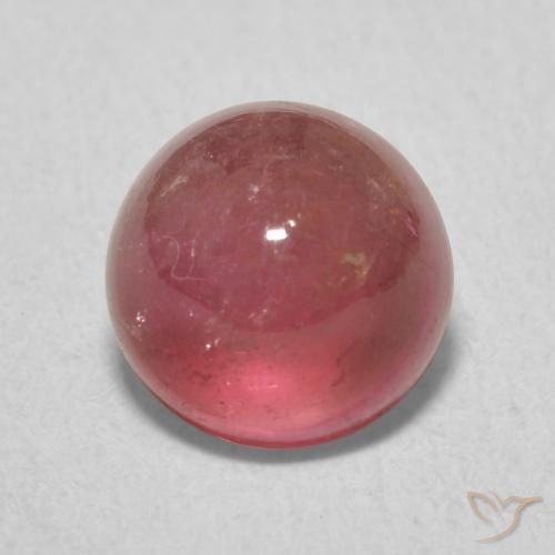 1.83ct Натуральный Темно-розовый Турмалин, Круглый, Прозрачный